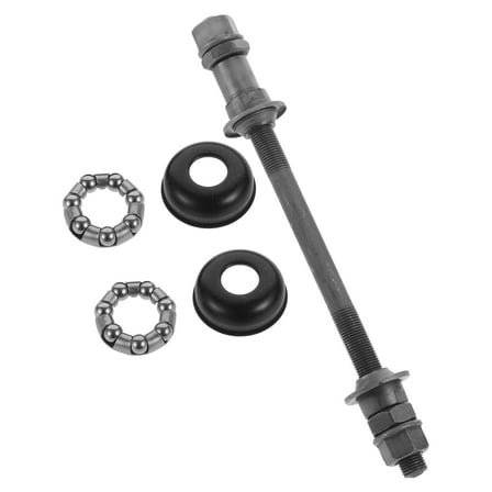 Beaupretty 1Sets Grey Bicycle Rear Axle Highstrength Hub with Smooth Ball Bearings for Mountain Bikes