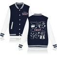 thumbnail image 3 of KPOP Stray Kids SKZ Do It Tracklist Print Baseball Jacket – Unisex Graphic Long Sleeve Coat, Casual Streetwear for STAY Fans Support, 3 of 5