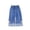Blue 6, variant on BLVB Little Girls Elastic Waist Jeans Toddler Straight Leg Denim Pants Rolled Hem Baggy Jeans 1-8 Years
