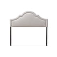 thumbnail image 1 of Rita Upholstered King Headboard in Grayish Beige, 1 of 4