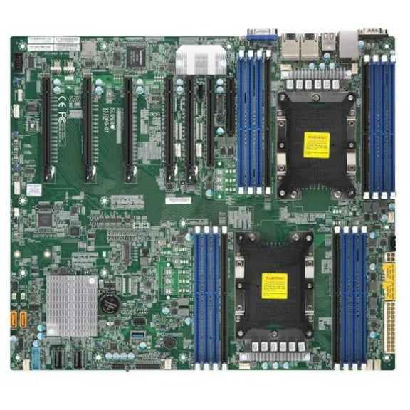 Supermicro X11DPG-QT Motherboard Intel Xeon Scalable Processors - Intel C621 Chipset - Dual Socket LGA3647 - 4TB DDR4 RDIMM - PCI-E3.0 - Proprietary