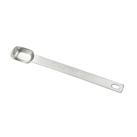 

1/2 Teaspoon Protein Stainless Steel Long Handle Silver Narrow Measuring Spoon