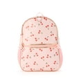 thumbnail image 4 of Schoolyard Vibes 17" Girls' 3-Piece Cherry Kids Backpack Set with Headphones & Lunch Box, Pink, 4 of 11
