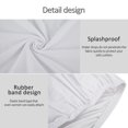 thumbnail image 3 of AMERTEER Removable Washable Short Dining Chair Protector Cover Seat Slipcover for Hotel Dining Room Ceremony, 3 of 4