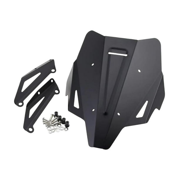 Cubierta de carenado de alerón, tablero protector de pantalla, Piezas de repuesto para motocicleta, Deflector de parabrisas extraíble para motocicleta