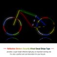 thumbnail image 3 of Reflective Stickers Decal Security Reflective Stickers, Wheel Tape, Hard Surfaces Cycling Decoration for Bicycle for Bike, 3 of 8