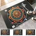 thumbnail image 1 of Yhsdtq,Entryway Mat, Anti-Slip Rubber Floor Mat, Durable Polyester Surface, Modern Minimalist Design, For Home Living, High-Traffic Areas, Non-Marking, Easy Clean, Entryway Decor, Low-Pile Texture', 1 of 9