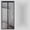 Blanding Stripe Black [Small Velcro]], variant on Mesh Fly Screen Door with Strong Magnets for Easy Access