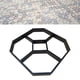 thumbnail image 3 of Molde de piedra para jardín de 40x40 CM DIY molde de cemento de hormigón Cola moldes de hormigón, 3 of 8