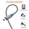 thumbnail image 3 of Cable USB JXMOX Mini USB 2.0 tipo A macho a Mini B de 5 pines, 1 m, 3 of 6