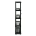 thumbnail image 3 of Gracious Living 5 Shelf Adjustable Ventilated Medium Duty Shelving Unit 14 x 32 x 72", Black (2 Pack), 3 of 9