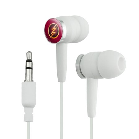 The Flash TV Series Logo Novelty In-Ear Earbud Headphones