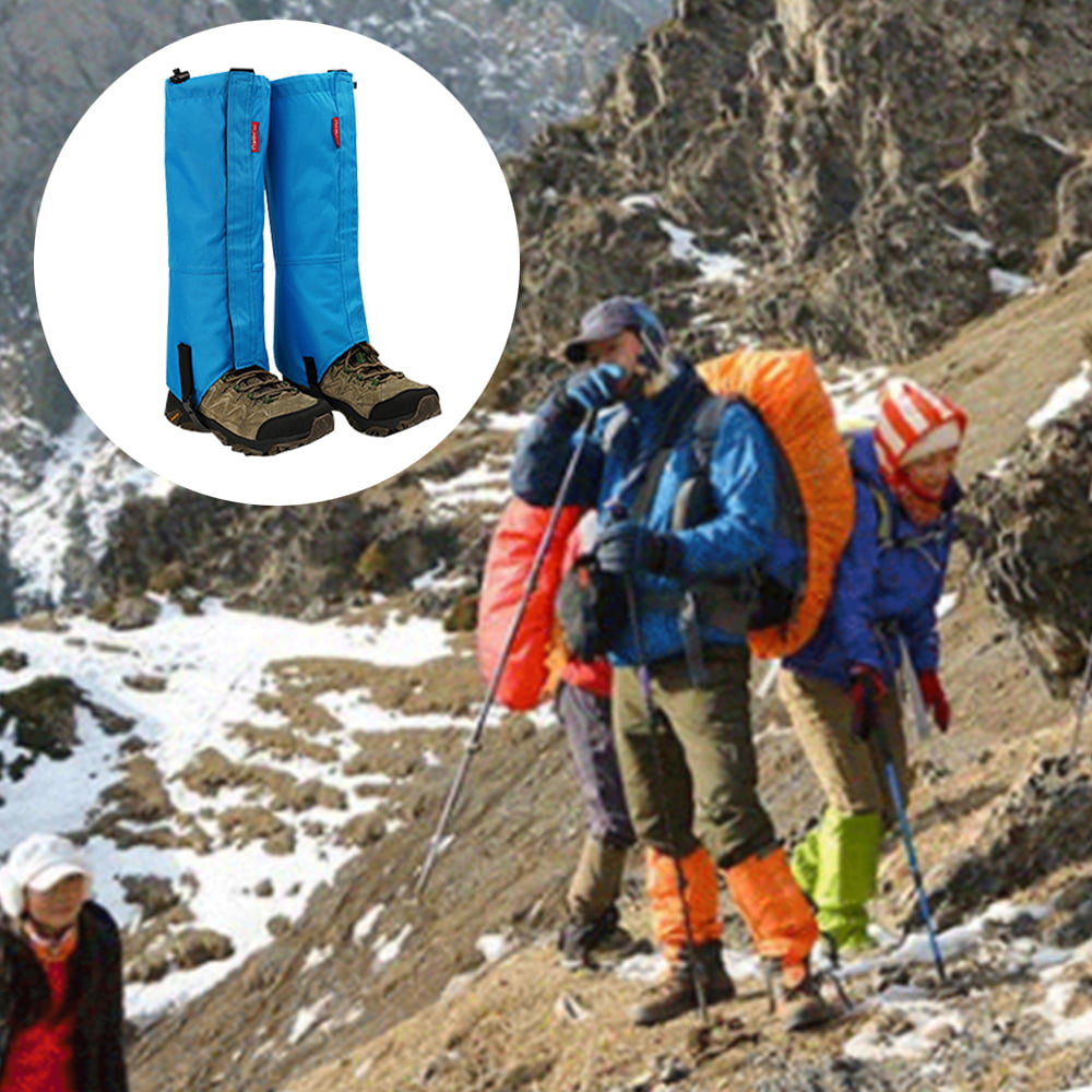 Waterproof Walking Boot Gaiters Hiking Climbing Snow Leggings Trekking Cover UK 