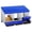 blue, variant on LIZHOUMIL detachable cleaning tray egg box, orange three-compartment handle rolling egg nest box, can be wall-mounted or floor-installed, suitable for laying hens