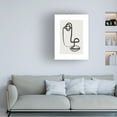 thumbnail image 2 of Beth Cai 'Abstract Face No1' Canvas Art, 2 of 4