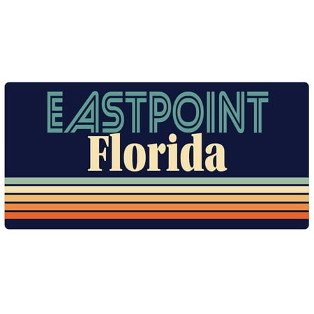 

Eastpoint Florida 5 x 2.5-Inch Fridge Magnet Retro Design