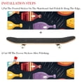 thumbnail image 2 of Bowling Skateboard Stickers (Pack of Two) - Emery Surface, PVC Back, 8.8x32.6in/22.4x83 cm, 2 of 5