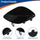 thumbnail image 4 of Front Car Bumper Tow Hook Cover Tow Cover Cap Black Fit for Mercedes-Benz CLA250 2014-2019 No.A1178850622 - Pack of 1, 4 of 7