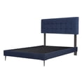 thumbnail image 2 of Base Cama Slim Individual + Cabecera Catania Azul Marino, 2 of 10