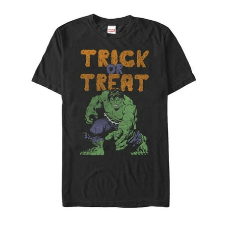Mardel Treats - Marvel Men's Halloween Hulk Trick Or Treat T-Shirt