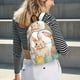 thumbnail image 5 of Disketp Happy Easter print Canvas Backpack Lightweight Travel Daypack Student Rucksack Laptop Backpack-Small, 5 of 5