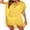 Yellow, variant on Bathing Suit Cover Ups Swim Cover ups for Plus Women Batwing Sleeves Alsol Lamesa