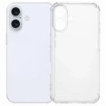 thumbnail image 2 of For iPhone 16 Plus TPU Case WANLONFENG WL3 Series 1.5mm Phone Cover with 2Pcs Tempered Glass Films -, 2 of 5