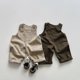 thumbnail image 2 of Monos de primavera para niños de 1 a 6 años, pantalones informales de Color sólido, pantalones sencillos de moda con tirantes para niños y niñas, ropa de otoño para bebés, 2 of 6