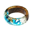 thumbnail image 1 of Resin Ring Creative Wood Ring Transparent Ring Finger Ring for Valentine's Day, 1 of 10