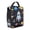 Black, variant on Astronaut Space Lunch Box - Reusable Collapsible Thermal Bag, Leakproof Zip Pocket & Handle for Work School