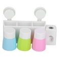 thumbnail image 4 of Organizador De Cepillos De Dientes, Soporte Duradero Para Cepillos De Dientes Montado En La Pared Con Ventosa Para La Familia Para El Hogar Para El Baño, 4 of 7