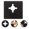 thumbnail image 3 of 2pcs Door Reinforcement Plate Door Knob Plate Split Door Hole Filler Plate, 3 of 8