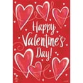 thumbnail image 3 of Briarwood Lane String of Hearts Valentine's Day House Flag, 3 of 4
