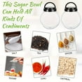 thumbnail image 2 of HLONK 4 Sets Plastic Candy Jar with Lid And 4 Scoops 33.8oz Clear Containers for Candy Buffet Round Cookie Jars with Labels for Snack Food Kitchen Counter Decorative Display Party, 2 of 5