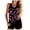 Pink, variant on Rotm Tankini With Shorts Tankini Swimsuit for Women Tummy Control Bathing Suits with Skirt Two Piece Drawstring Tank Top with Swimdress Pink,L