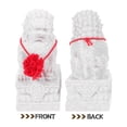 thumbnail image 7 of FUEENIRVA 1 Pair Chinese Dog Figurine Plastic Multi Symbolizes Protection for Homeowners Shui, 7 of 7