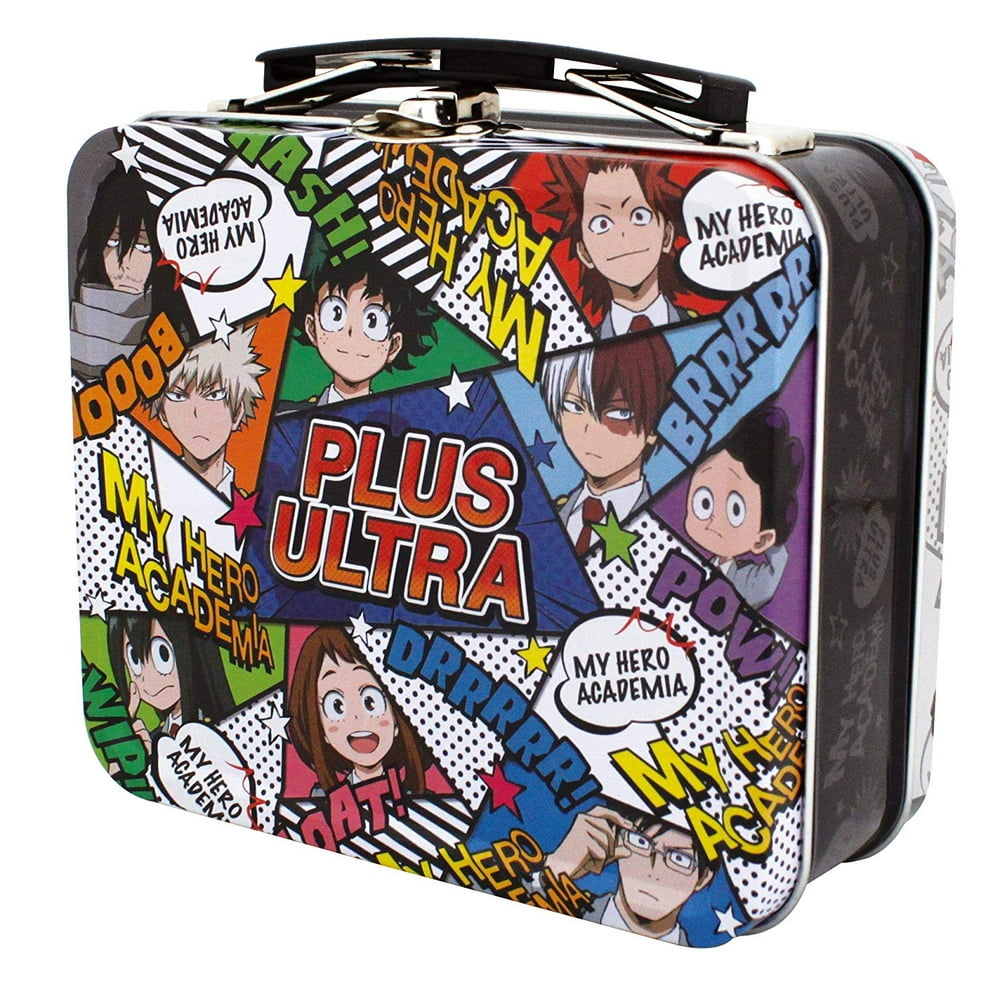 My Hero Academia Mini Tin Lunch Box with Memo Pad