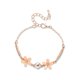 thumbnail image 1 of Pulsera de cadena de perlas de imitación con patrón de flores de aleación para mujer, joyería, 1 of 5