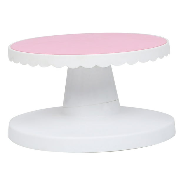 Base giratoria para tartas, antideslizante, ideal para decorar tartas y hornear (diámetro de 23 cm).