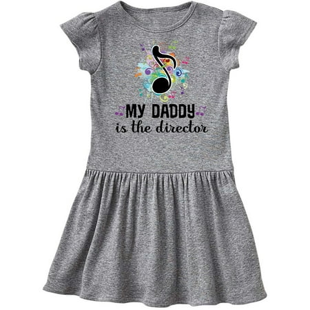 

Inktastic Music Director Daddy School Band Gift Toddler Girl Dress