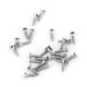 thumbnail image 5 of 200 tornillos autorroscantes de acero inoxidable SS304 M3 con cabeza plana, 5 of 14