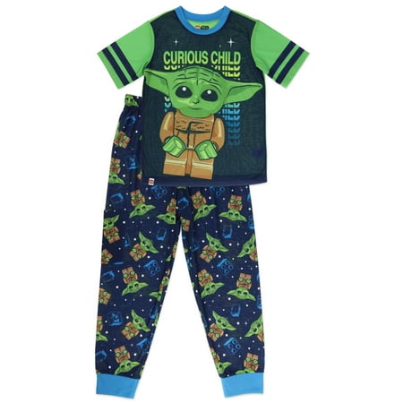 

LEGO Star Wars Pajamas for Boys 2-Piece Loungepant Set Navy Size 8