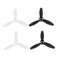 thumbnail image 1 of 4 Propellers Props Replacement Parts Blades For Parrot Bebop 2 Drone Black White, 1 of 8