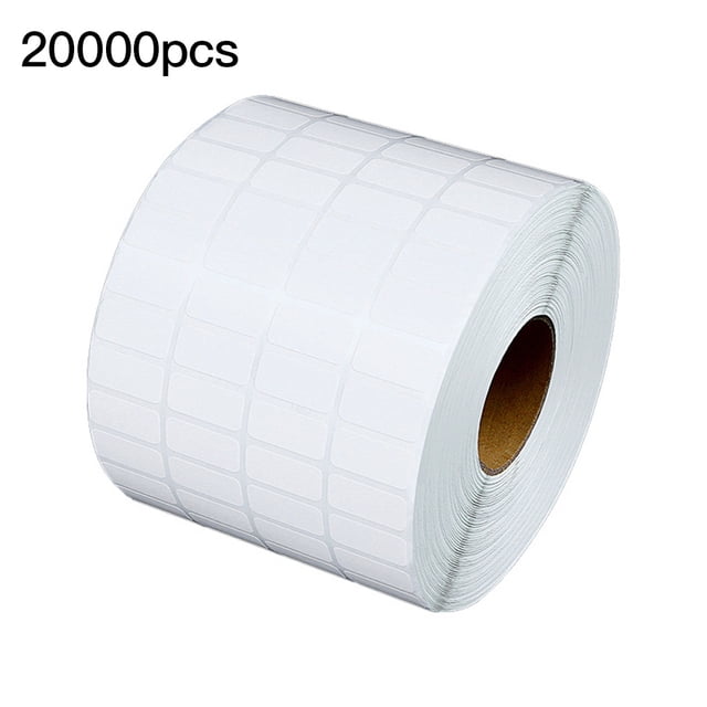 Etiqueta adhesiva cinta de etiquetado de precio cinta adhesiva paquete de ropa etiqueta adhesiva etiqueta 20000 Piezas