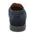 thumbnail image 7 of Men's Stacy Adams Pelton Moc Toe Slip On Work Shoes Navy Suede 25601-415, 7 of 7
