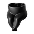 thumbnail image 4 of Escultura corporal, maceta, maceta de almacenamiento, accesorio para fotos, decoración para Negro, 4 of 9