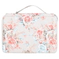 thumbnail image 2 of Printed Pencil Case, Pen Holder Pocket Rose Print Pattern 4 Layers  For Sort And Store Pencils, 2 of 8