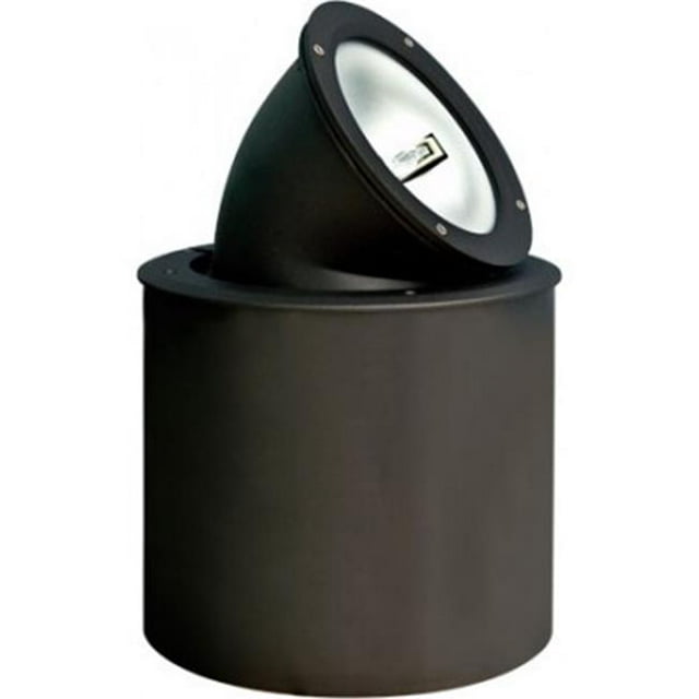 Dabmar Lighting DW4900-MT Cast Aluminum In-Ground Adjustable Well Light, Black