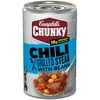 Campbell's Chunky Soup, Grilled Steak with Beans Chili, 19 Ounce Can