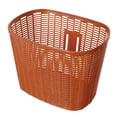 thumbnail image 1 of koolsoo Basket Front Detachable Bike Accessories Retro Imitation Rattan Most Adult brown, 1 of 9